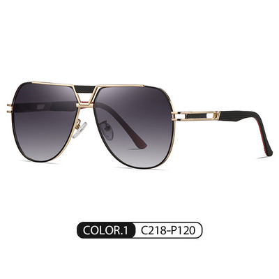 Nove luksuzne muške polarizirane sunčane naočale za vožnju za 2023. za muškarce, žene, brend dizajnerske muške vintage crne pilotske sunčane naočale