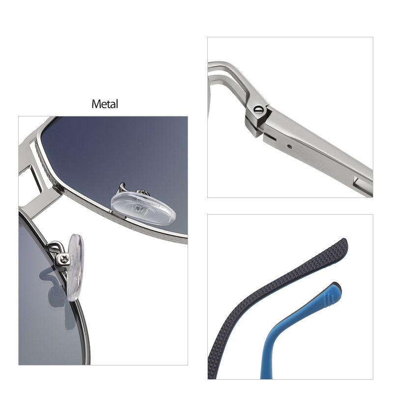 Nove luksuzne muške polarizirane sunčane naočale za vožnju za 2023. za muškarce, žene, brend dizajnerske muške vintage crne pilotske sunčane naočale