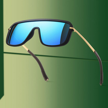 Polarized γυαλιά ηλίου για άνδρες μόδα Μεγάλος σκελετός TR Vintage γυαλιά ηλίου Γυναικεία γυαλιά Luxury Retro gafas de sol hombre UV400
