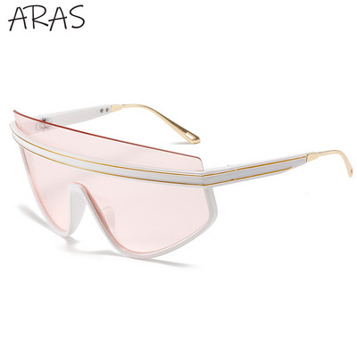 Modne jednodijelne velike sunčane naočale Ženske polubez okvira Sunčane naočale Muške naočale Luksuzni brend 2022. Naočale s velikim okvirom otporne na vjetar