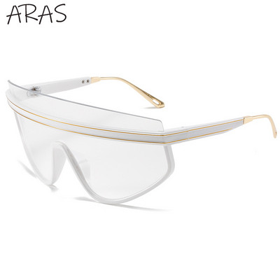 Modne jednodijelne velike sunčane naočale Ženske polubez okvira Sunčane naočale Muške naočale Luksuzni brend 2022. Naočale s velikim okvirom otporne na vjetar