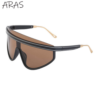 Modne jednodijelne velike sunčane naočale Ženske polubez okvira Sunčane naočale Muške naočale Luksuzni brend 2022. Naočale s velikim okvirom otporne na vjetar