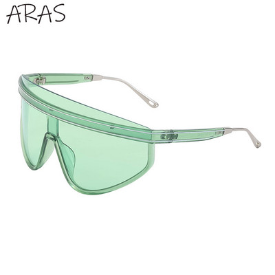 Modne jednodijelne velike sunčane naočale Ženske polubez okvira Sunčane naočale Muške naočale Luksuzni brend 2022. Naočale s velikim okvirom otporne na vjetar