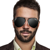 Klasične polarizirane pilotske sunčane naočale za mušku vožnju, crne sunčane naočale, muške vintage naočale Gafas De Sol 8955