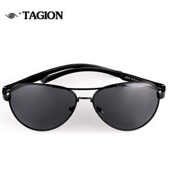 Класически поляризирани пилотски слънчеви очила за мъжко шофиране Черни слънчеви очила Мъжки ретро очила Gafas De Sol 8955