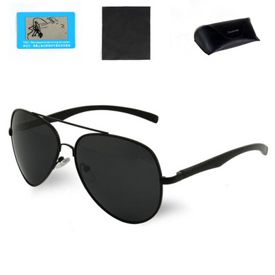 Klasične polarizirane pilotske sunčane naočale za mušku vožnju, crne sunčane naočale, muške vintage naočale Gafas De Sol 8955
