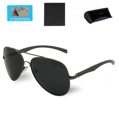 Klasične polarizirane pilotske sunčane naočale za mušku vožnju, crne sunčane naočale, muške vintage naočale Gafas De Sol 8955