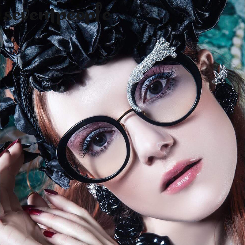 Kerek női napszemüvegek luxus dizájner kristály leopárd alakú napszemüvegek női divatnak, antikék fényű szemüvegek hölgyeknek