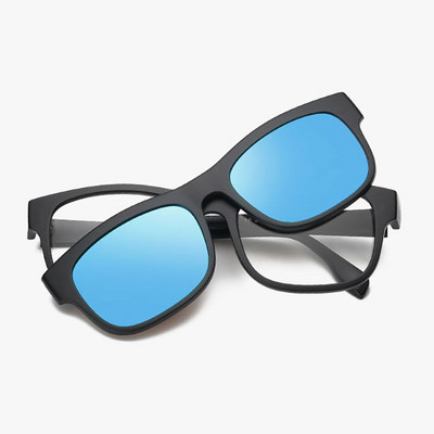 Reven Jate 2203 plastični polarizirani okvir za sunčane naočale s magnetskim super laganim zrcalnim premazom Polarize Sunwear Clip-ons