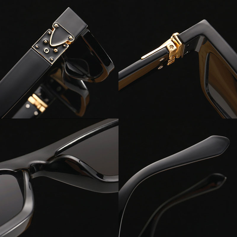 SHAUNA Retro mačkaste sunčane naočale Ženski dizajnerski okviri miješanih boja Vintage Muški trokutasti sjenila UV400