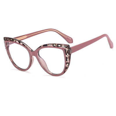 55133 Novi Leopard okviri za naočale Proizvodi u trendu Dizajnerske marke Modni ženski veliki okviri za naočale Dioptrijske naočale