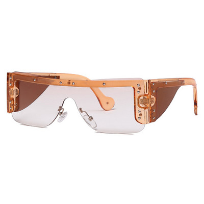 Madingi kvadratiniai akiniai nuo saulės Moteriški 2022 m. kniedės, dideli akiniai, dideli akiniai, plokščias viršus veidrodinis akiniai nuo saulės, vyriški akiniai UV400