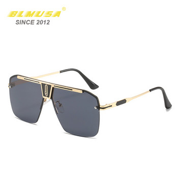 BLMUSA 2021 New Square Business γυαλιά ηλίου ανδρικά γυαλιά ηλίου οδήγησης αυτοκινήτου Γυαλιά ηλίου Cool man γυαλιά μόδας Γυναικεία διακοσμητικά γυαλιά UV400
