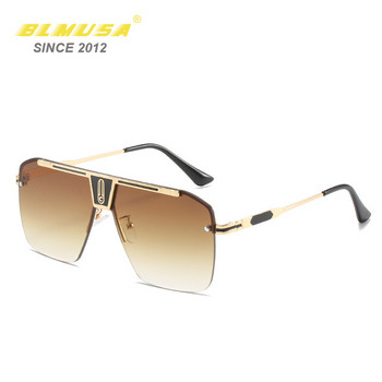 BLMUSA 2021 New Square Business γυαλιά ηλίου ανδρικά γυαλιά ηλίου οδήγησης αυτοκινήτου Γυαλιά ηλίου Cool man γυαλιά μόδας Γυναικεία διακοσμητικά γυαλιά UV400