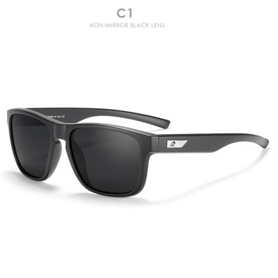 Modne polarizirane sunčane naočale za muškarce KDEAM četvrtaste hladne šarene zrcalne nijanse Ženske sunčane naočale za vožnju na otvorenom s besplatnom kutijom