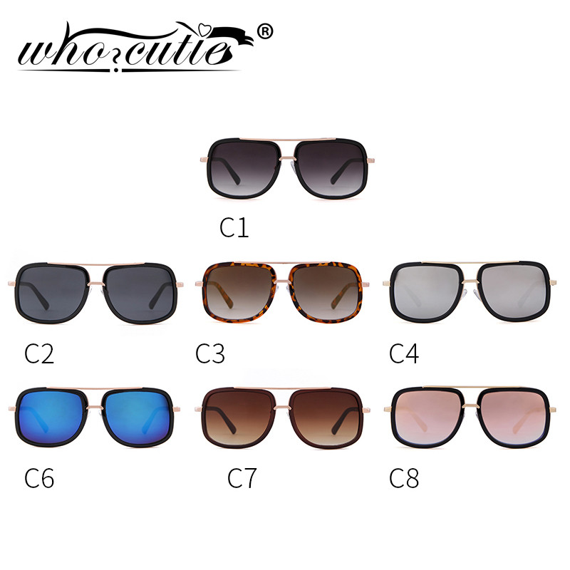 Big Square Saulesbrilles Vīriešu Zīmols Dizains Luksusa Augstas kvalitātes Vintage Zelta rāmis Vīriešu Saulesbrilles Braukšanai Lielizmēra Saulesbrilles OM42