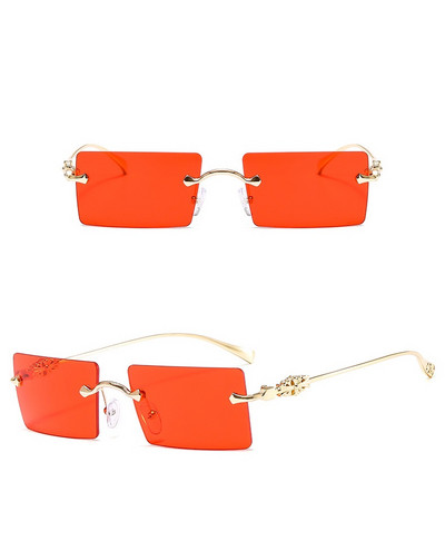 Ochelari de soare în stil baroc cu design de marcă pentru femei ochelari de soare pătrați fără montură pentru bărbați, retro, noi, nuanțe de ochelari la modă 2020