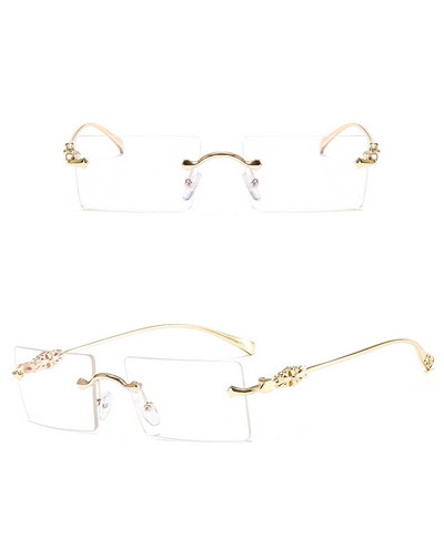 Ochelari de soare în stil baroc cu design de marcă pentru femei ochelari de soare pătrați fără montură pentru bărbați, retro, noi, nuanțe de ochelari la modă 2020