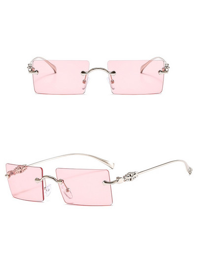 Ochelari de soare în stil baroc cu design de marcă pentru femei ochelari de soare pătrați fără montură pentru bărbați, retro, noi, nuanțe de ochelari la modă 2020