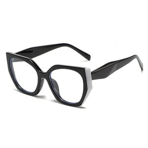 Γυναικεία γυαλιά οράσεως Ακανόνιστος καθαρός φακός γυαλιά 2022 Trend No Grade Myopia Prescription Optical Frame Ladies Blue Light