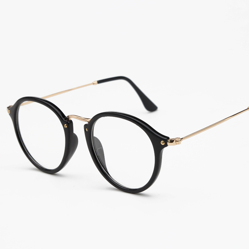 RBRARE 2023 ümmargune prillide raam Luksusbrändi prillid Naiste peeglikrilliraamid Naiste/meeste sinise valguse vastased prillid Okulary