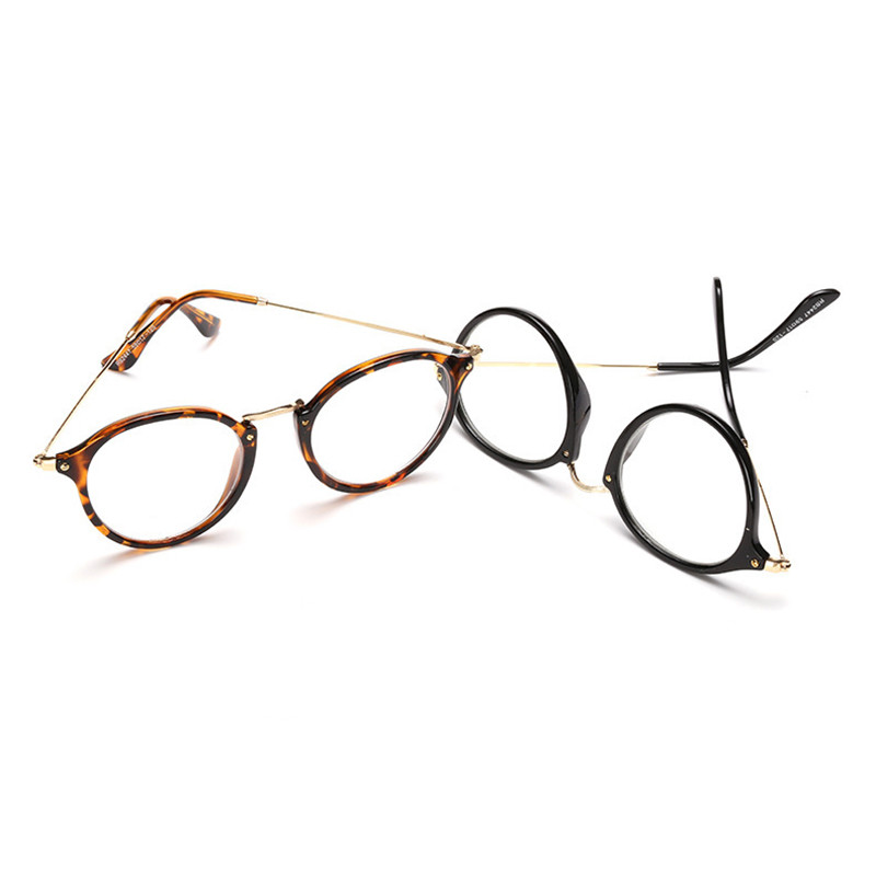 RBRARE 2023 ümmargune prillide raam Luksusbrändi prillid Naiste peeglikrilliraamid Naiste/meeste sinise valguse vastased prillid Okulary