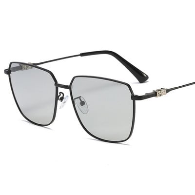 Új Pilot Fém TAC Polarizált Napszemüveg Férfi Színváltó Napszemüveg Anti-Ultraibolya Vezetés Fotokróm Szemüvegek S19369