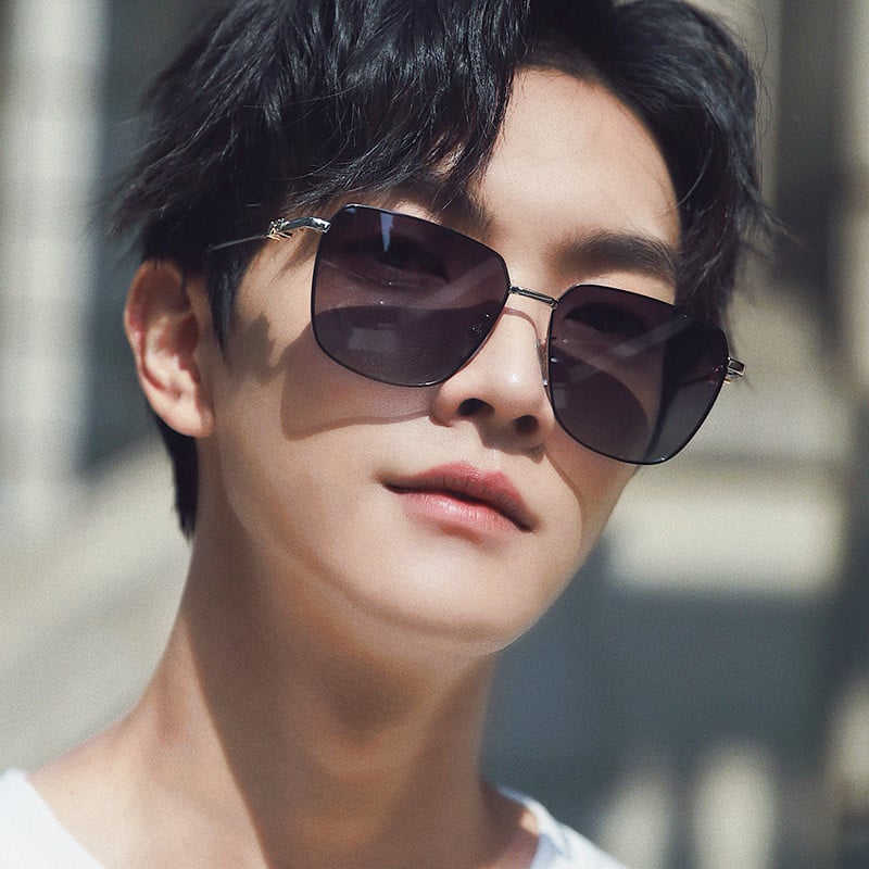 Új Pilot Fém TAC Polarizált Napszemüveg Férfi Színváltó Napszemüveg Anti-Ultraibolya Vezetés Fotokróm Szemüvegek S19369