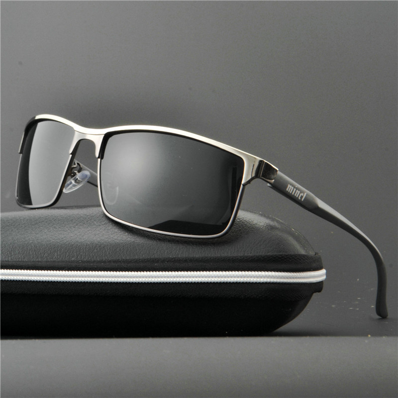 Retro sunčane naočale Polarizirane ženske marke MINCL Ženske sunčane naočale za muškarce 2019 Modni dizajner muških četvrtastih polariziranih sunčanih naočalaNX