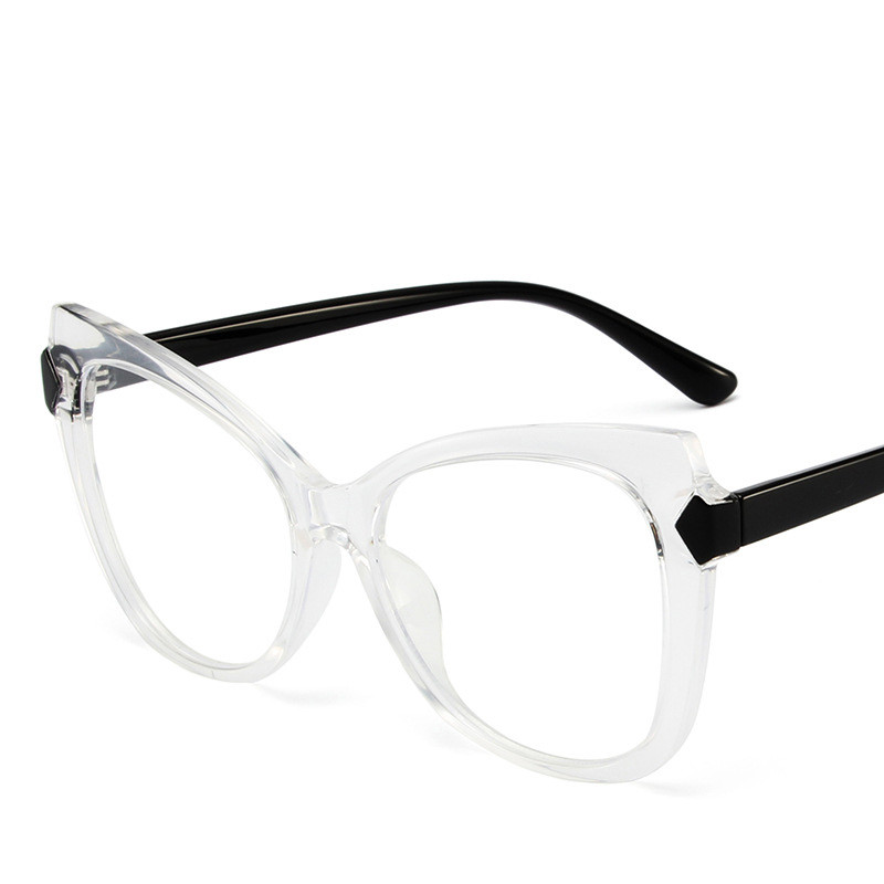 Moodsad naiste prillide raamid Seksikad kassisilmad Leopard Optilised läätsed Sinise valguse vastased prillid Naistele Trendikad vanaaegsed prillid