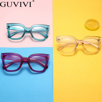 Реколта Котешко око Квадратни Оптични антисини рамки за очила Компютърни очила Класически женски мъжки очила Рамка с лещи UV400