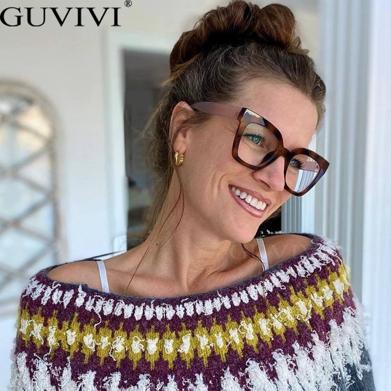 Vintage Cat Eye kvadratni optički antiplavi okviri za naočale Računalne naočale Klasični ženski muški okvir za naočale s lećama UV400