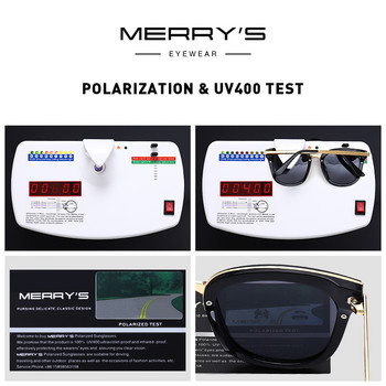 MERRYS DESIGN Γυναικεία Μόδα Τετράγωνο Polarized Γυναικεία γυαλιά ηλίου Luxury brand Trending γυαλιά ηλίου UV400 Protection S6082N