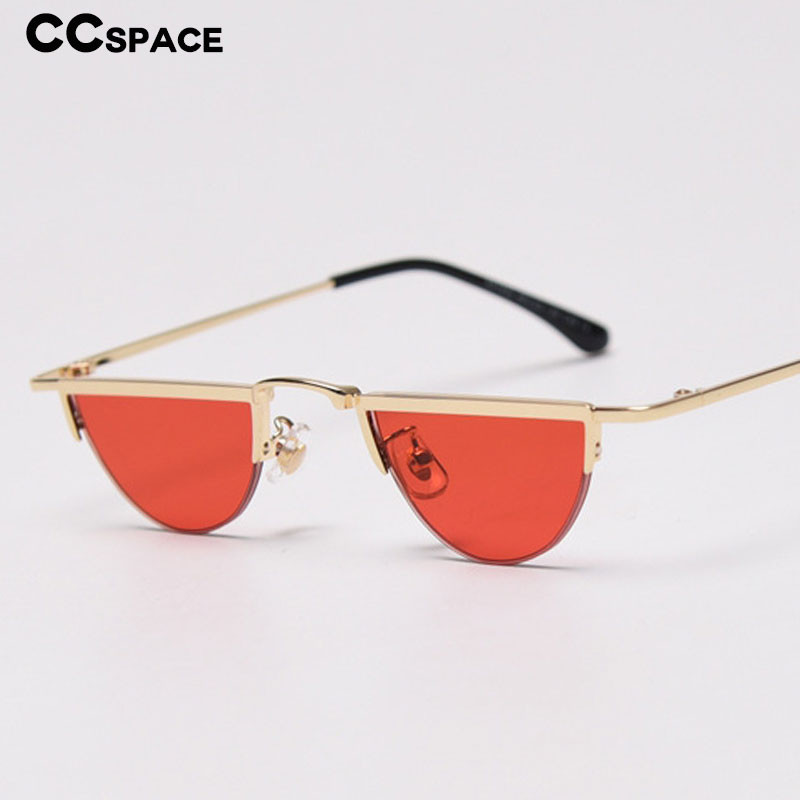 49252 Полукръгли слънчеви очила с малка рамка Мъже Жени Модни нюанси UV400 Ретро очила