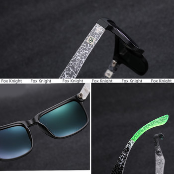 Fox Knight 2022 New Fashion Cool Polarized γυαλιά ηλίου για άνδρες Υψηλής ποιότητας τετράγωνα γυαλιά ηλίου Mowen UV400 Mirror Lens 10 Colors