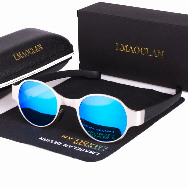 Retro okrugle Steampunk polarizirane sunčane naočale Muške Vintage naočale Dodaci Ženske sunčane naočale Oculos