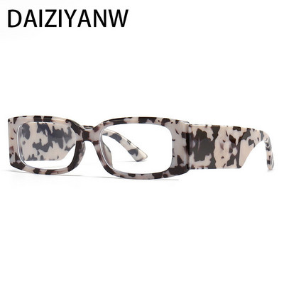 Vintage pravokutni plastični okvir za naočale Anti-plavi okvir za računalne naočale za žene Muške Glasse naočale