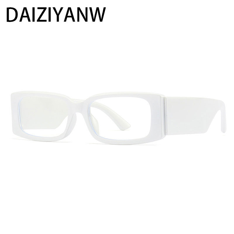 Vintage pravokutni plastični okvir za naočale Anti-plavi okvir za računalne naočale za žene Muške Glasse naočale