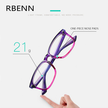 RBENN Anti Blue Light Υπολογιστής Ανδρικά γυαλιά Γυναικεία Γυαλιά που μπλοκάρουν μπλε φως Γυαλιά προστασίας από την ακτινοβολία Σκελετός γυαλιών γυαλιών παιχνιδιών
