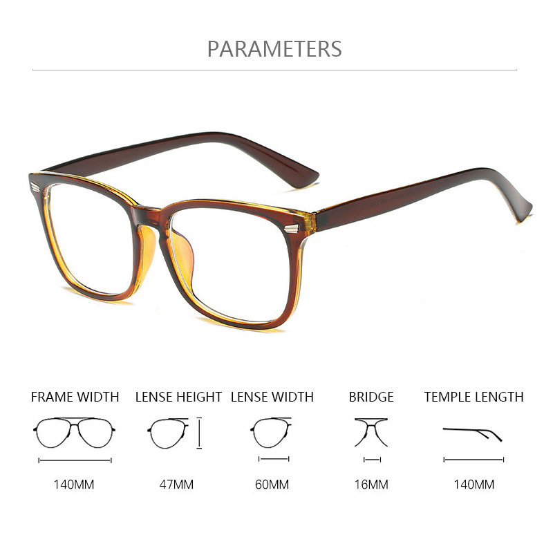 RBENN Anti Blue Light Računalne muške naočale Ženske naočale koje blokiraju plavo svjetlo Zaštita od zračenja Okvir za naočale za igre