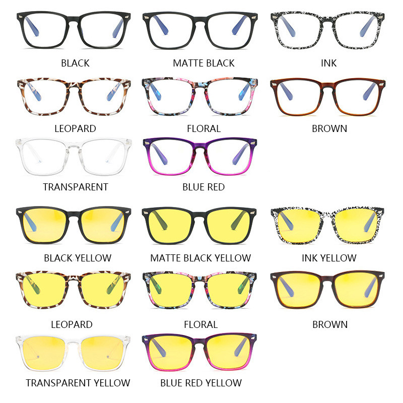 RBENN Anti Blue Light Računalne muške naočale Ženske naočale koje blokiraju plavo svjetlo Zaštita od zračenja Okvir za naočale za igre