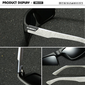 DUBERY Най-продавани италиански дизайн Унисекс поляризирани слънчеви очила Driving Mens Cool Shades gafas de sol Луксозни слънчеви очила с кутия