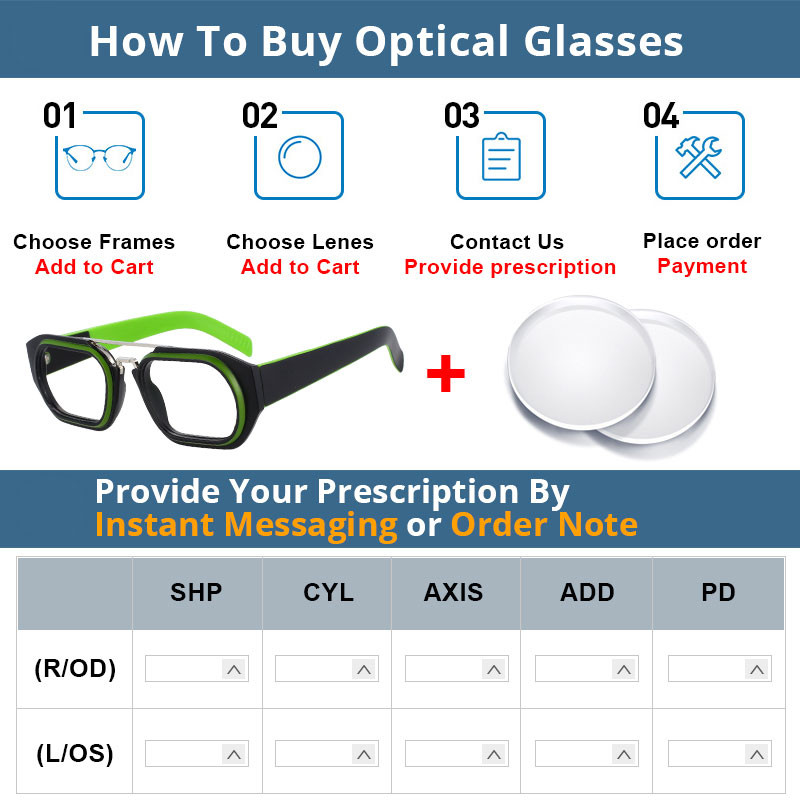 53095 Retro Punk Anti Blue Light Okviri za naočale Muške Ženske modne računalne naočale