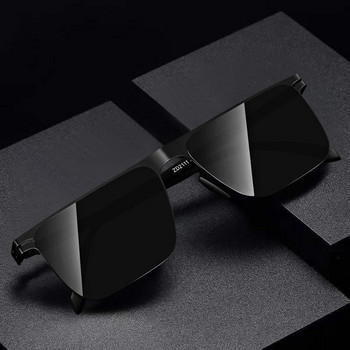Γυαλιά ηλίου οδήγησης από Titanium Steel Business Ανδρικά γυαλιά ηλίου Γυαλιά ηλίου υψηλής ποιότητας Ορθογώνια γυαλιά UV400 Shades Γυαλιά