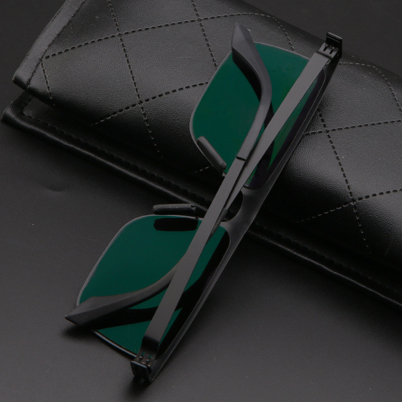 Sunčane naočale za vožnju od titanijskog čelika Poslovne muške sunčane naočale Visokokvalitetne naočale Pravokutne naočale UV400 sjenila Naočale