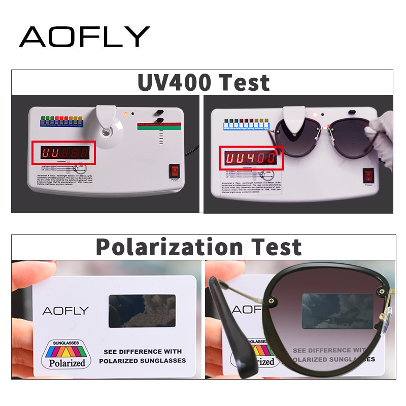 AOFLY BRAND DESIGN Klasične polarizirane sunčane naočale Ženske modne retro vintage naočale UV400 sjenila Gafas de sol A108
