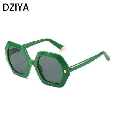 Ochelari de soare poligon supradimensionați Femei Bărbați Ochelari de soare Nuante Ochelari Rame mari Ochelari de vedere pentru exterior pentru femei Oculos 60551