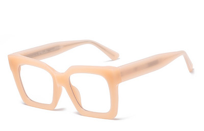 Kachawoo didelio rėmo kvadratiniai akiniai mėlyna šviesa blokuojanti vyriška moteriška TR90 acetato storio akinių rėmeliai retro stiliaus leopardo juodi