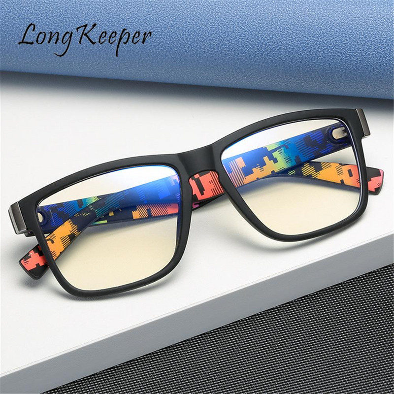 LongKeeper Anti Blue Light Γυαλιά Υπολογιστών Ανδρικά Clear Eyewear Frames Blue Light Blocking Glasses Οπτικά gaming γυαλιά