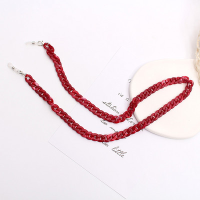 Akrilni lančić za naočale Modni lančići oko vrata Uzica Privjesak Držač maske Naočale Ženska užad Uzica za naočale Ljetni dodaci